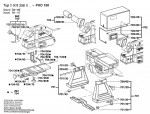 Bosch 0 603 258 042 PHO 150 Portable Planer 240 V / GB Spare Parts PHO150